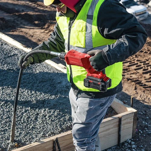 Aplicações de vibradores de concreto